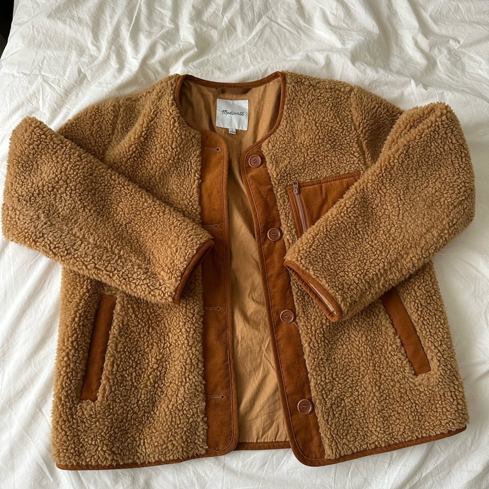 Madewell Sherpa Jacket Coat